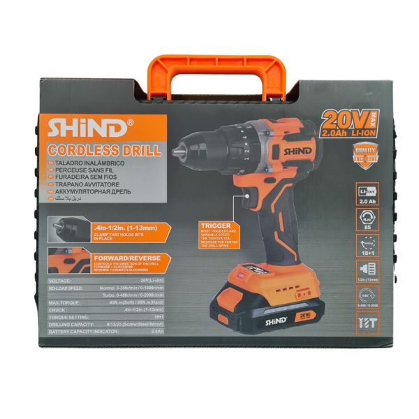 SHIND 20V Cordless Drill Kit