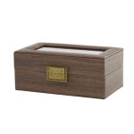 Compact Wooden Jewelry Storage Box