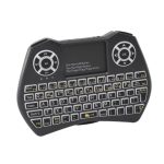 Mini RGB Backlit Wireless Keyboard with Touchpad