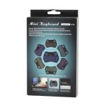 Mini RGB Backlit Wireless Keyboard with Touchpad - Image 3