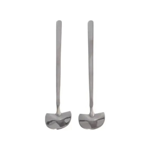 Long Handle Dessert Spoon Set – 2pcs (17.8cm