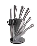 9pcs Knives Set with Holder - Image 3