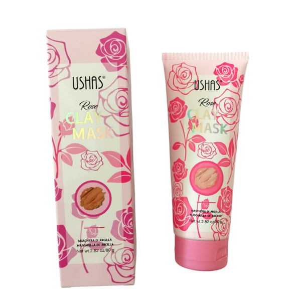 USHAS ROSE CLAY MASK