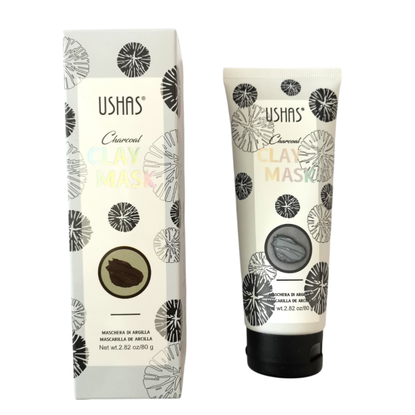 USHAS CHARCOAL CLAY MASK
