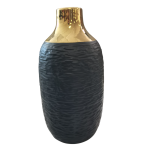 BLACK AND GOLD Vase