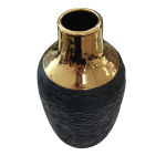 BLACK AND GOLD Vase - Image 2