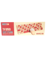 T-WOLF TF350 Dot Punk Keyboard & Mouse Combo